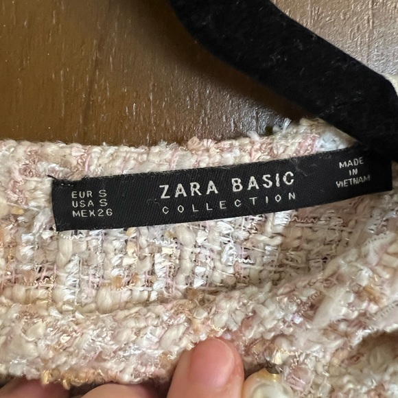 Zara tweed top - Picture 3 of 4